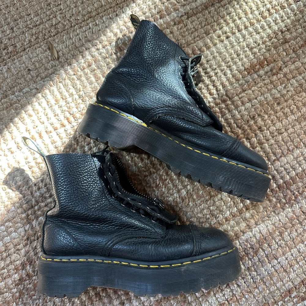 Dr. Martens Black Combat Boots